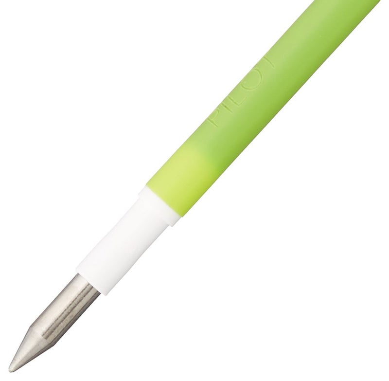Pilot Frixion Ball Pen 038 Refill for Slim and Ball3, Light Green (LFBTRF12UFLG) - Image 2